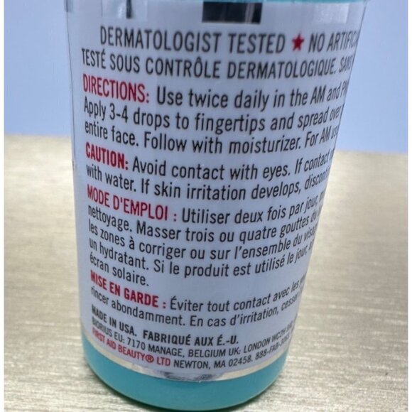 First Aid Beauty FAB Dark Spot Serum Facial Radiance Niacinamide 1.0 oz NEW - Picture 3 of 6